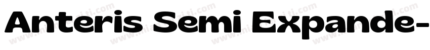 Anteris Semi Expande字体转换